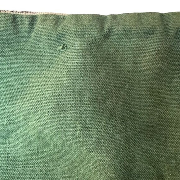 Vintage Tapestry Cat Christmas Tote Bag With Green Back & Handles - Picture 10 of 10